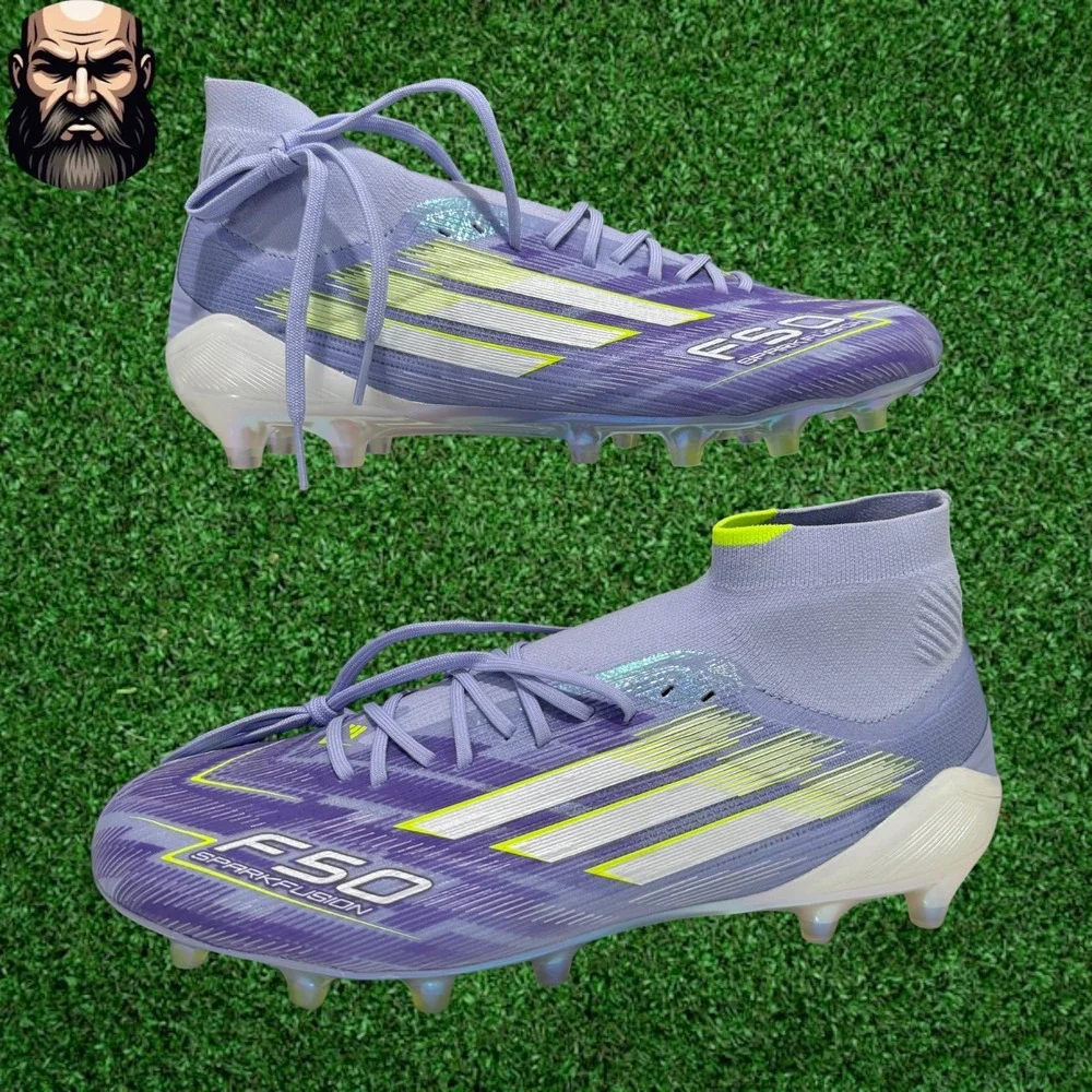 Adidas F50 Sparkfusion Elite Mid FG AG Soccer Cleats JH7648 Women's Size 8.5